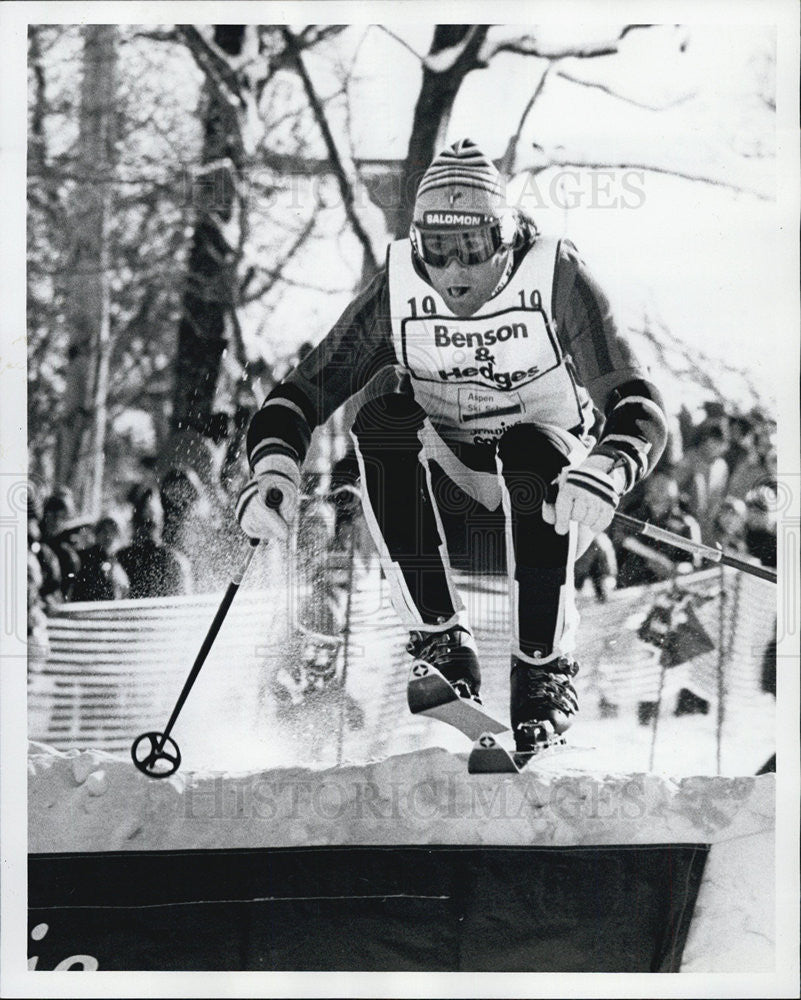 1975 Press Photo Rudd Pyles, Skiier - Historic Images