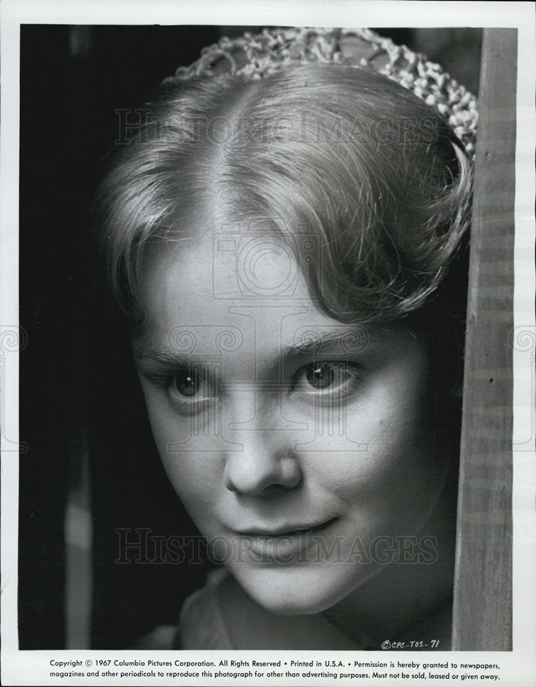 1967 Press Photo Natasha Pyne In Columbia Pictures Movie The Taming Of The Shrew - Historic Images