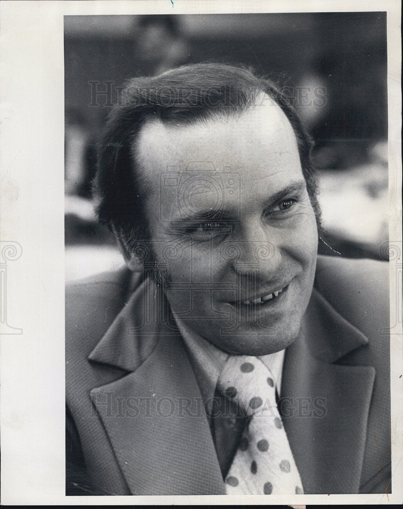 1973 Press Photo Harry E. Olson Fargo pastor - Historic Images