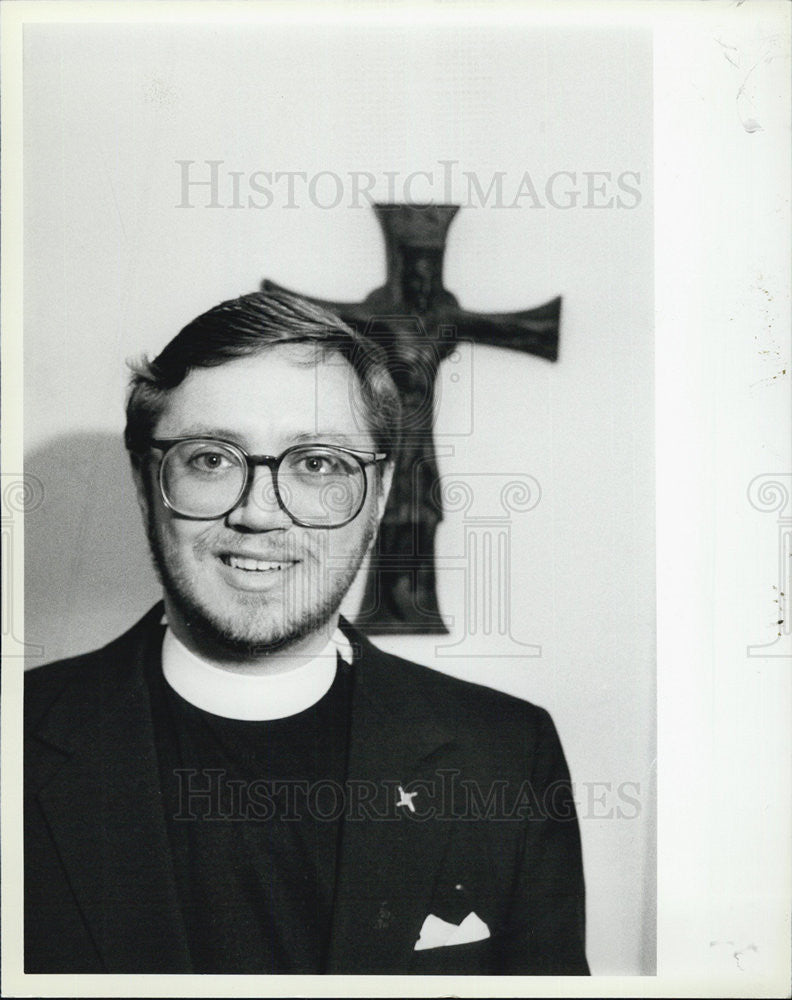 1984 Press Photo Father Thomas O&#39;Gorman - Historic Images