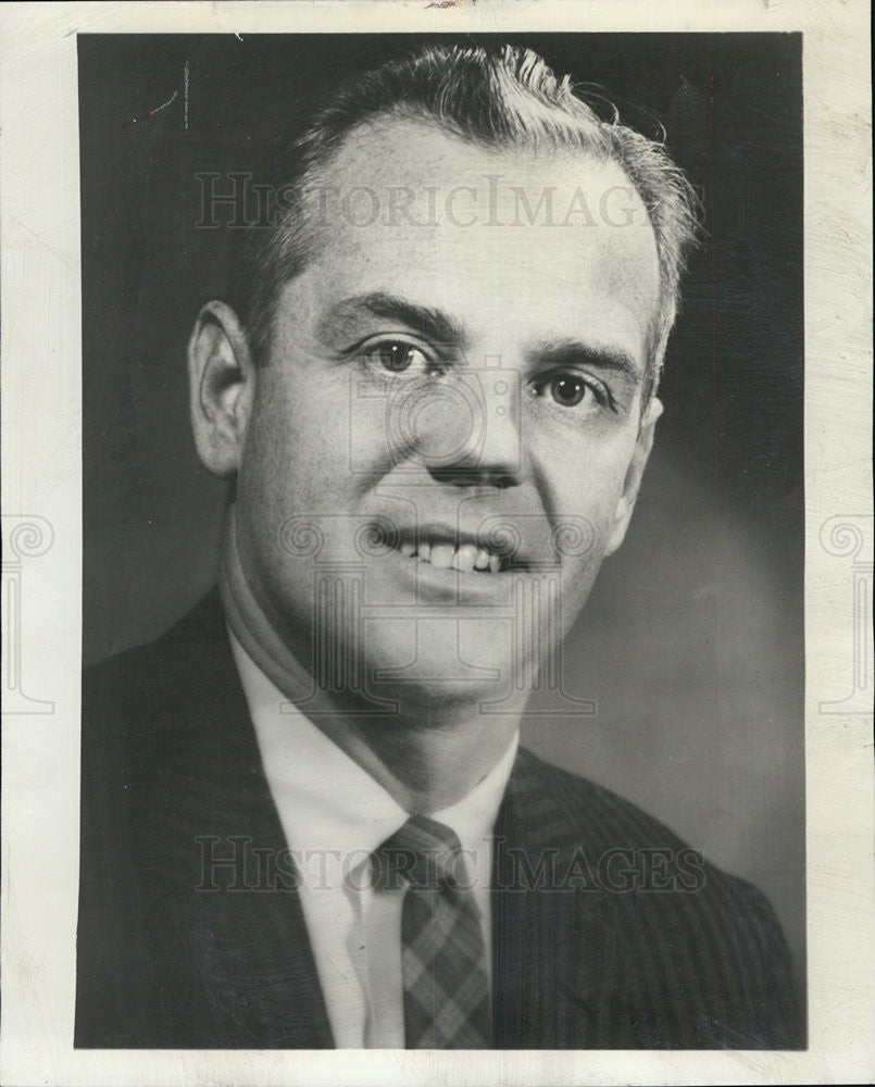 1961 Press Photo Don Olson Krim-Ko Vice President - Historic Images