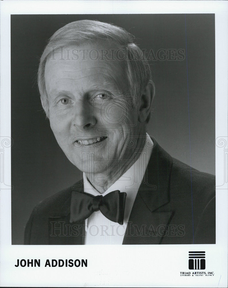 1988 Press Photo John Addison Detroit Symphony Played At Oakland Univ Campus - Historic Images