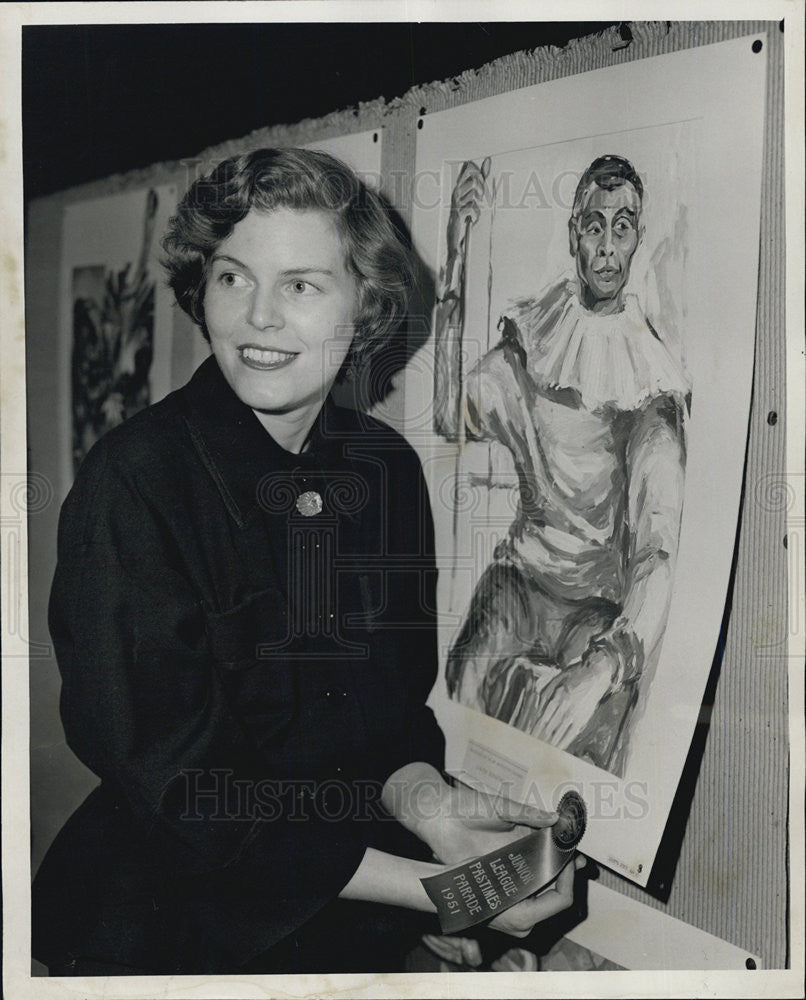 1961 Press Photo Mrs Neil McKay Scholarship - Historic Images