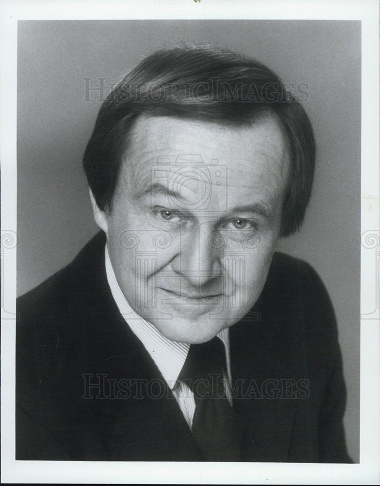 1984 Press Photo Summer Olympics Jim McKay Correspondent Los Angeles - Historic Images