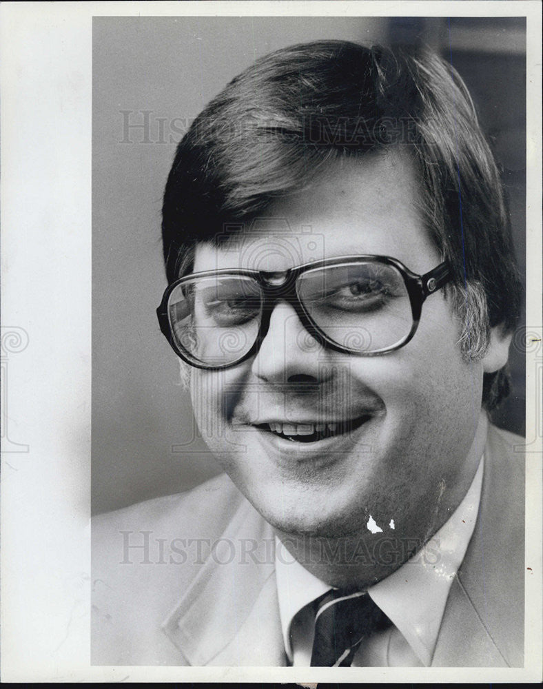 1982 Press Photo John McGuire/Lawyer/Cable Administrator Chicago Illinois - Historic Images