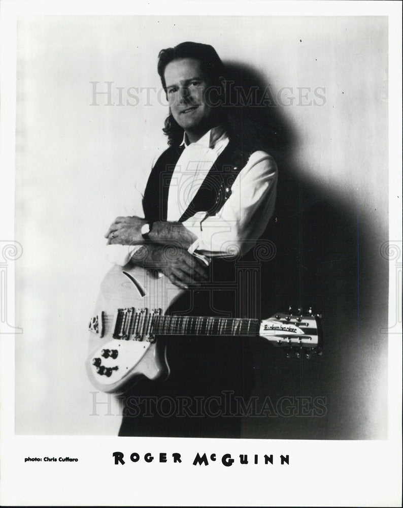 1991 Press Photo the Byrds Musician guitarist Roger Mcguinn - Historic Images