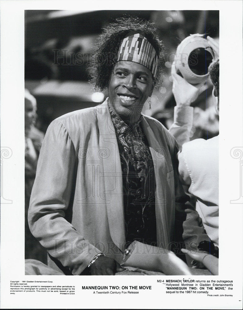 1991 Press Photo Meshach Taylor in &quot;Mannequin Two: On The Move&quot; - Historic Images