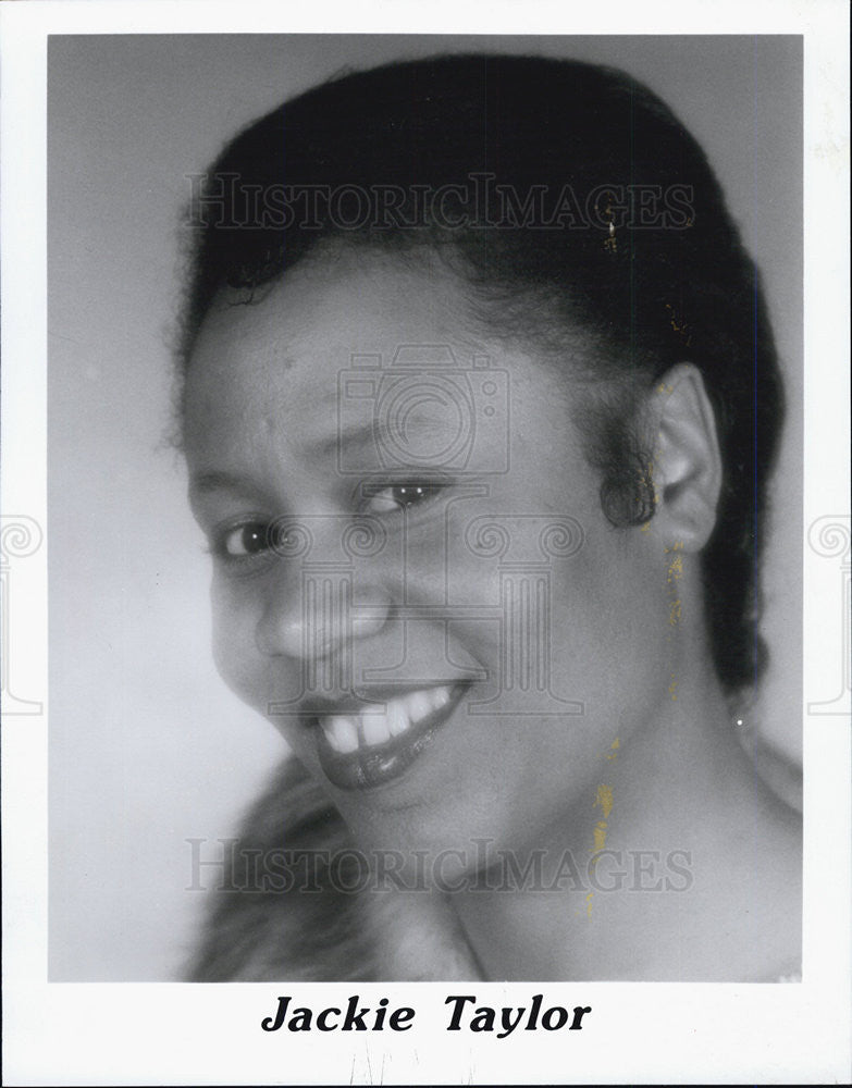 1993 Press Photo Jackie Taylor black Ensemble Director - Historic Images