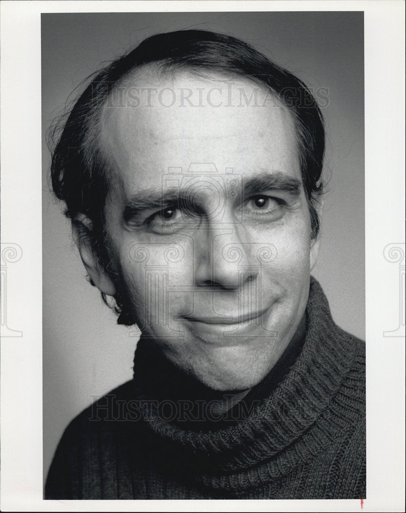 1991 Press Photo Playwright Jeffrey Sweet - Historic Images