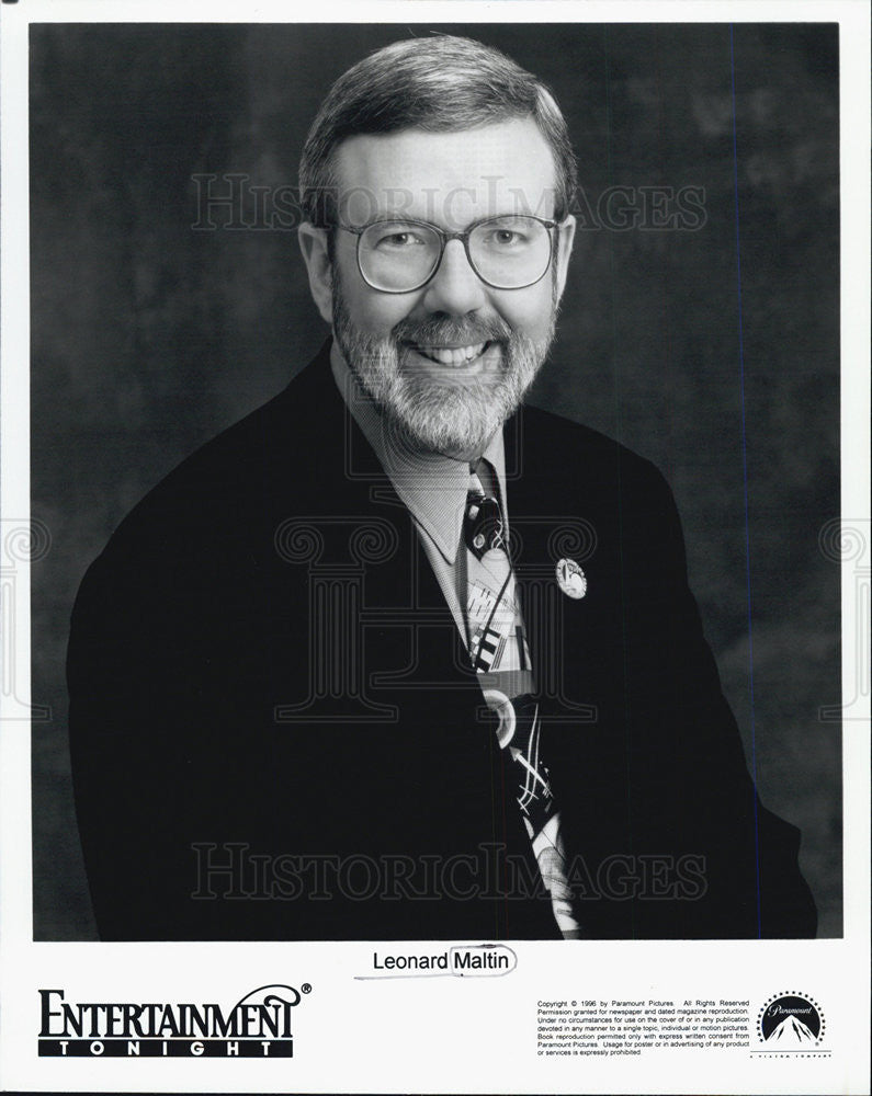 1966 Press Photo Author Leonard Maltin Best Known Movie Guide Cinema Nostalgia - Historic Images