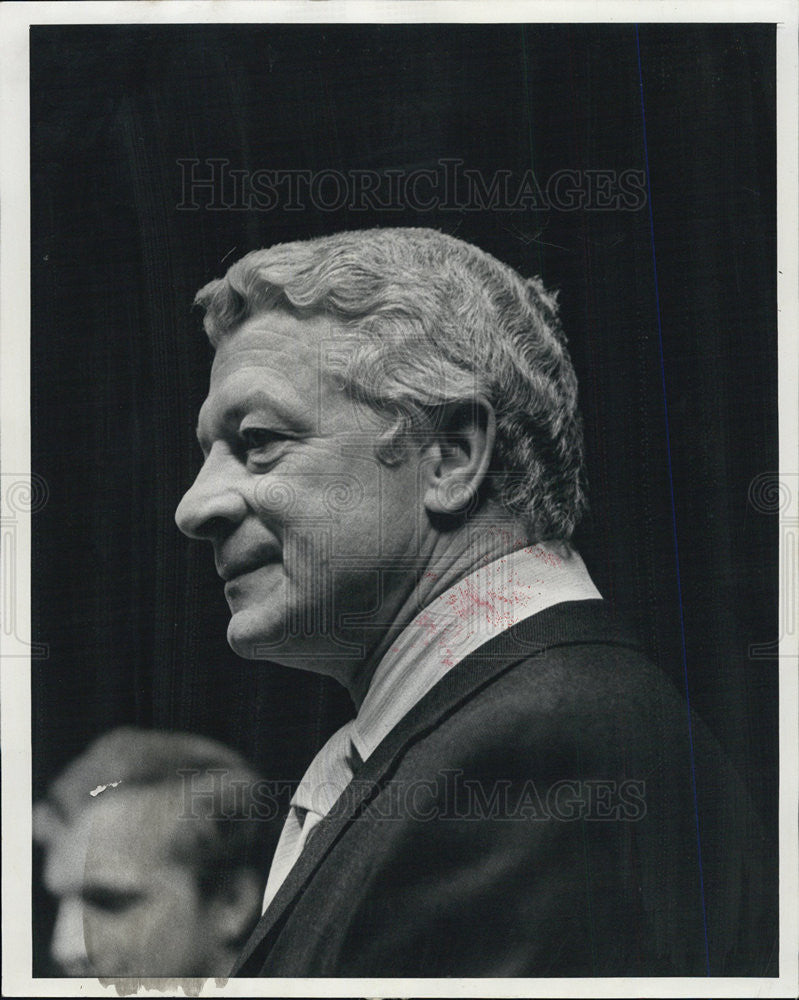 1970 Press Photo David Susskind TV Host High School - Historic Images