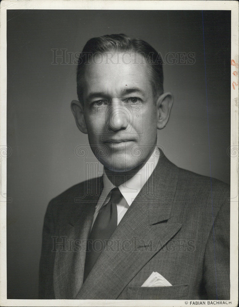 1957 Press Photo Deane W. Malatt president Cornell University - Historic Images