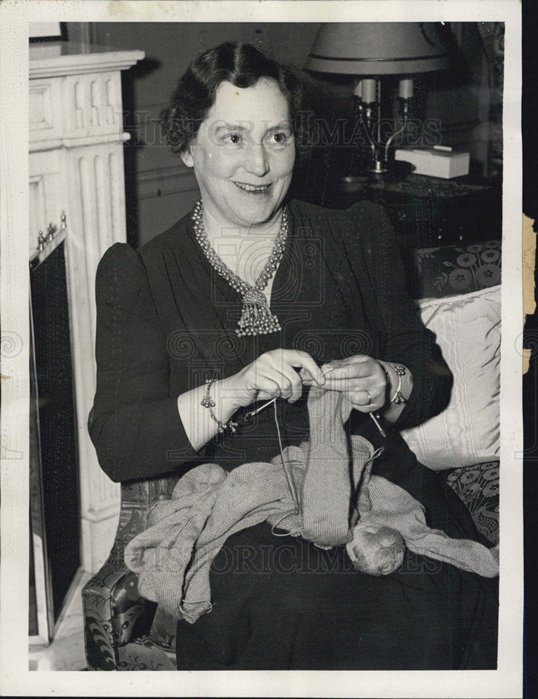 1951 Press Photo Martha Taft Presidents Wife - Historic Images