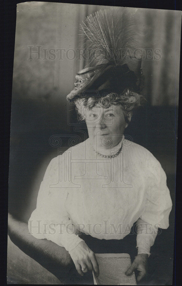 Press Photo Chicago Daily News portrait of an unknown older woman - Historic Images