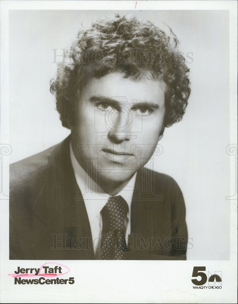 1982 Press Photo Jerry Taft NewsCenter 5 - Historic Images