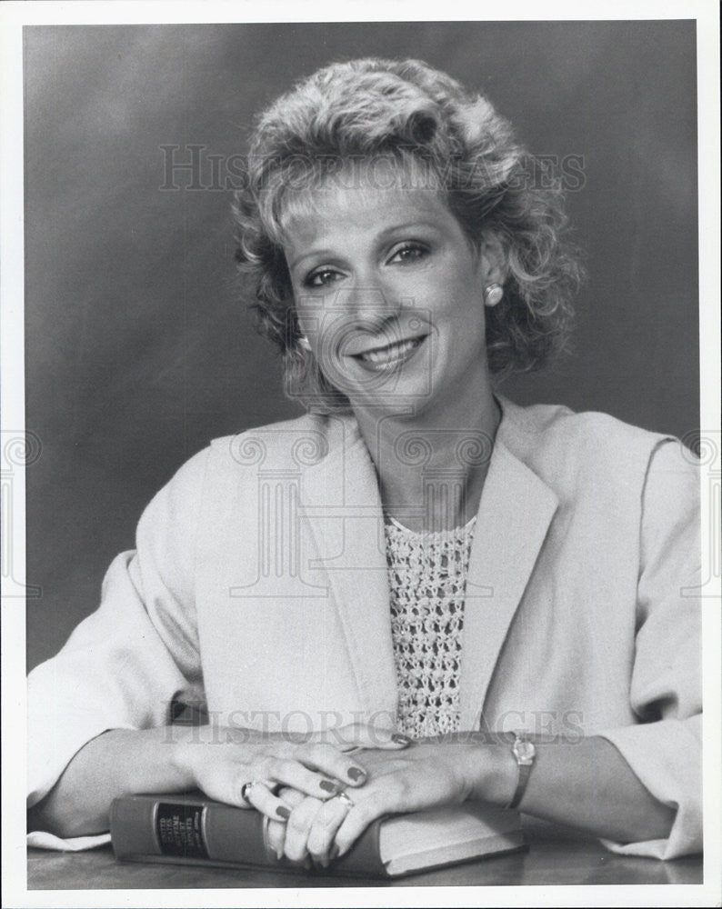 1989 Press Photo Susan Suter State Comptroller Candidate 1989 Illinois - Historic Images