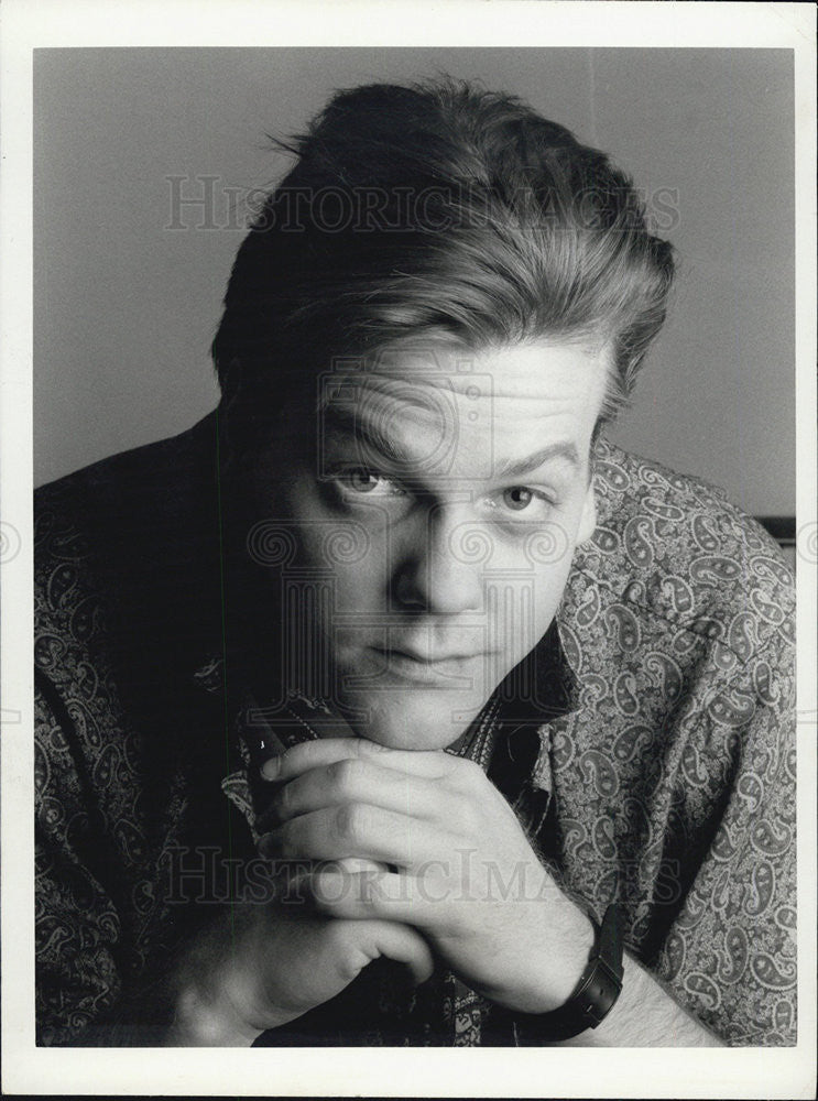 1991 Press Photo Kiefer Sutherland  Trapped in silence Actor - Historic Images