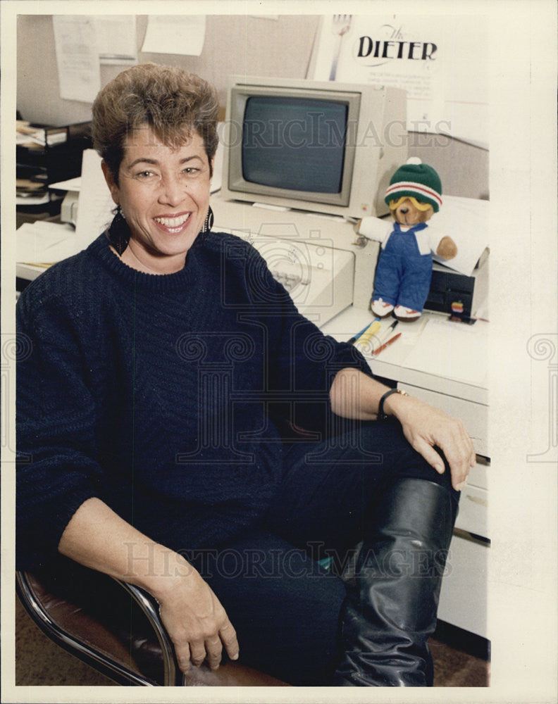 1989 Press Photo Susan Sussman &quot;The Dieter&quot; - Historic Images