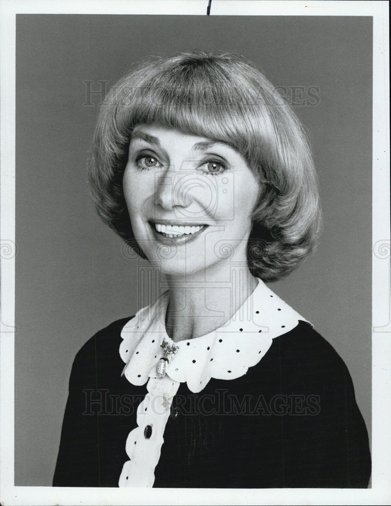 1983 Press Photo American Actress Inga Swenson Starring In TV Series &quot;Benson&quot; - Historic Images