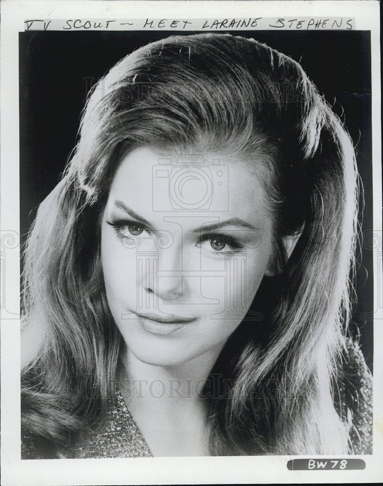 1970 Press Photo Laraine Stephens actress Mrs. David Gerber - Historic Images