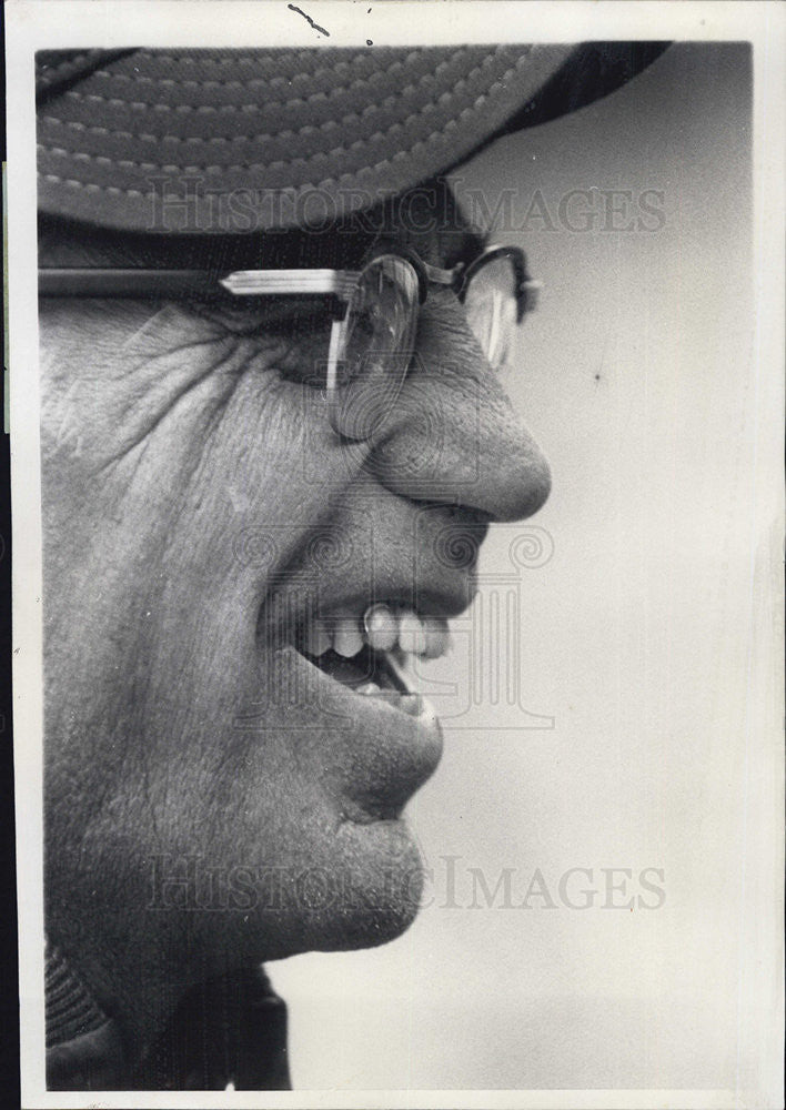 1970 Press Photo Baseball Manager Don Gutteridge - Historic Images