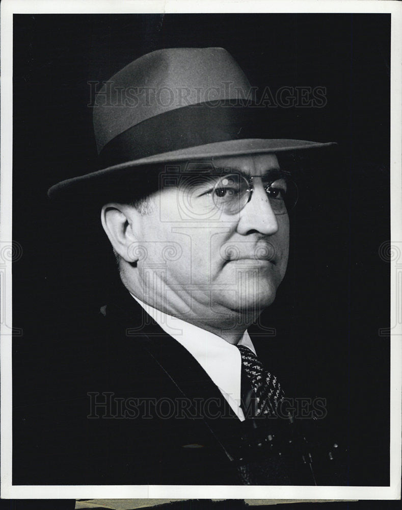 1941 Press Photo Sam McMeekin Newspaper man - Historic Images