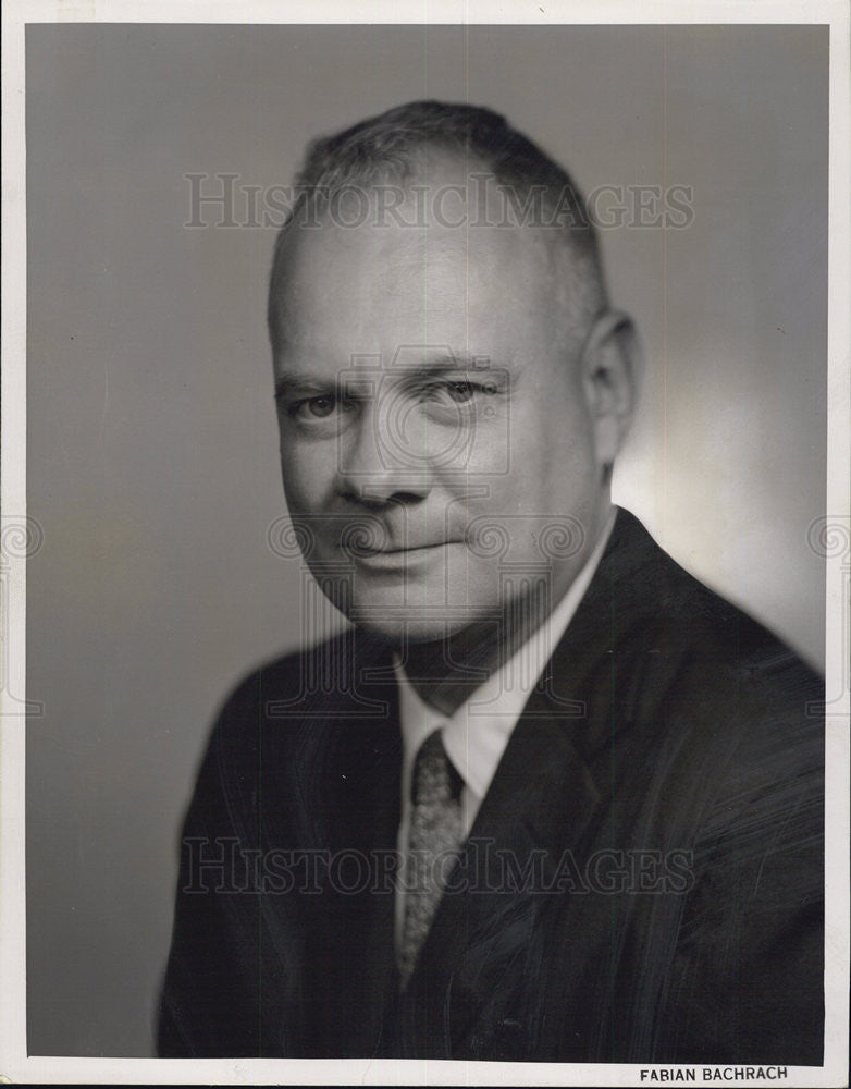 1959 Press Photo William L. Mcguire business man  Norther Illinois Gas Co - Historic Images