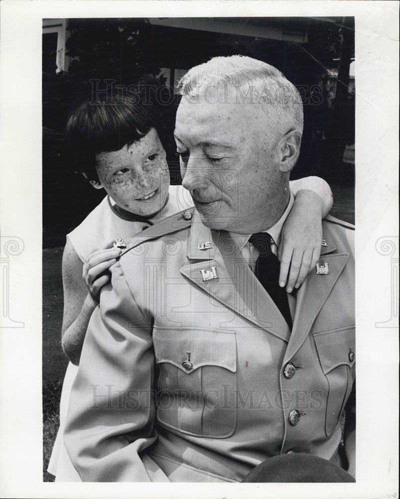 1963 Press Photo George W. McGurn Army Reserve - Historic Images