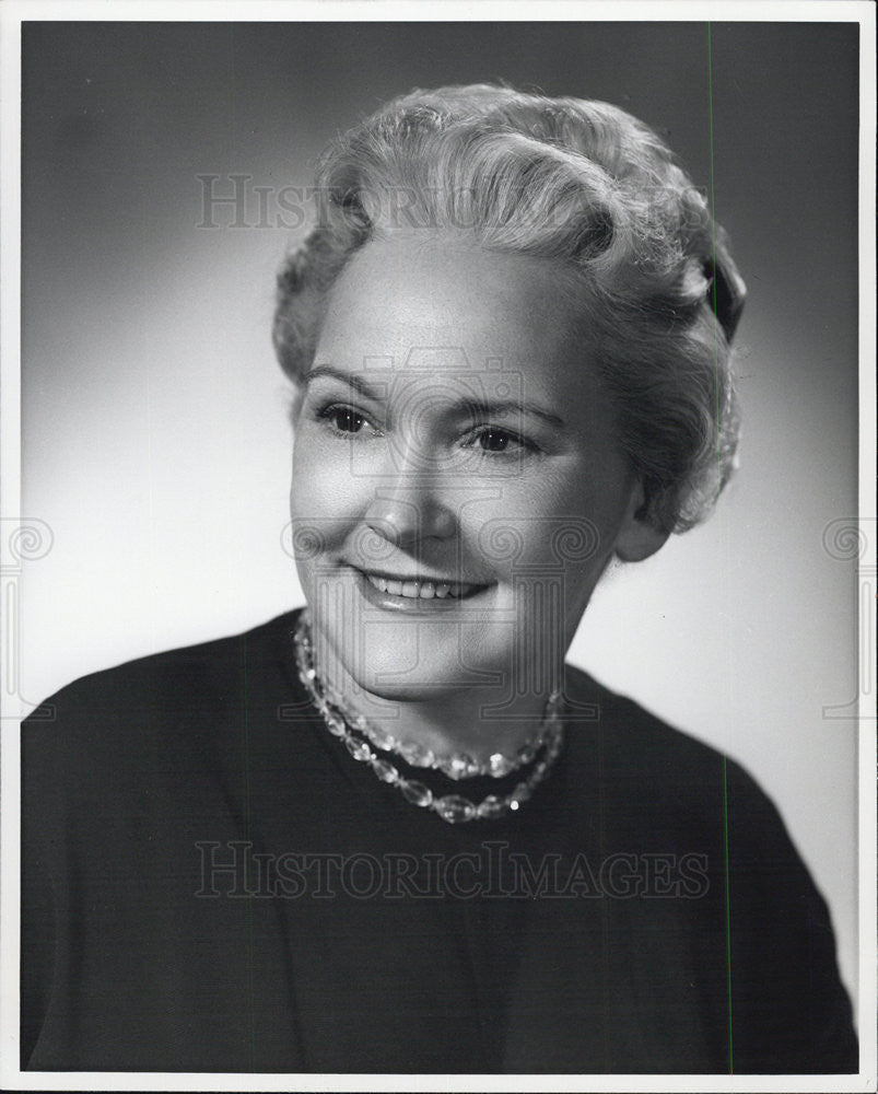 1961 Press Photo Marie McGuire Director United States Housing Authority - Historic Images