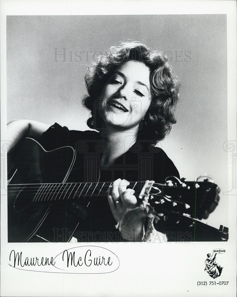 Press Photo  Maurene McGuire - Historic Images