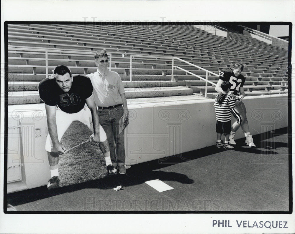 Have Photo Taken With Dick Butkus Legend At Univ Of Illinois 1994 ...