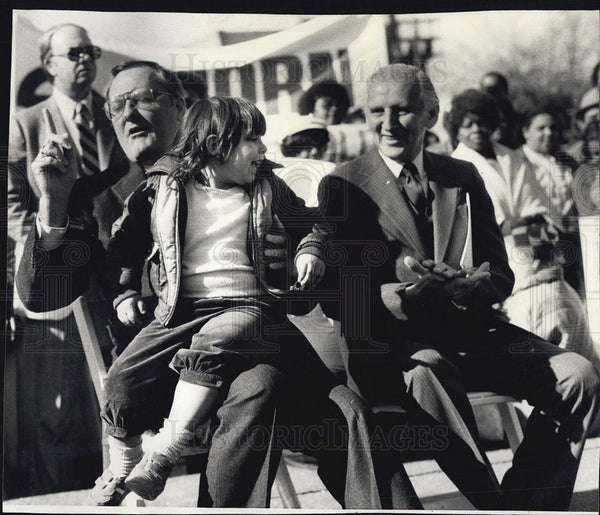 May James Lytle Rep Sidney Yates At Evanston Univ Research Pk 1984 ...