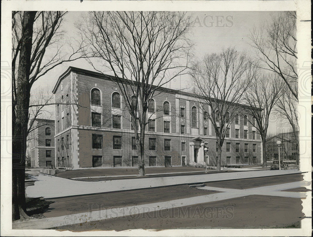 1938 Press Photo Arthur Newell Talbot Laboratory University Of Illinois Campus - Historic Images