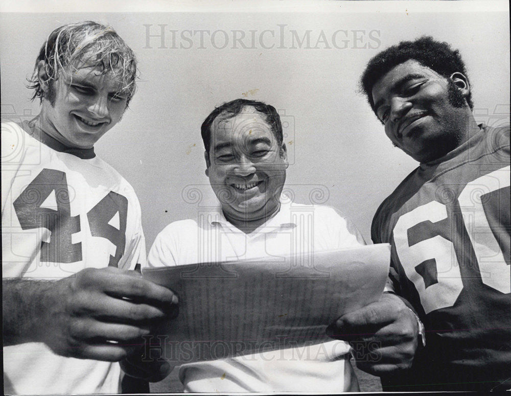 1972 Press Photo University of illinois Sports Tom Ringa Nemoto - Historic Images