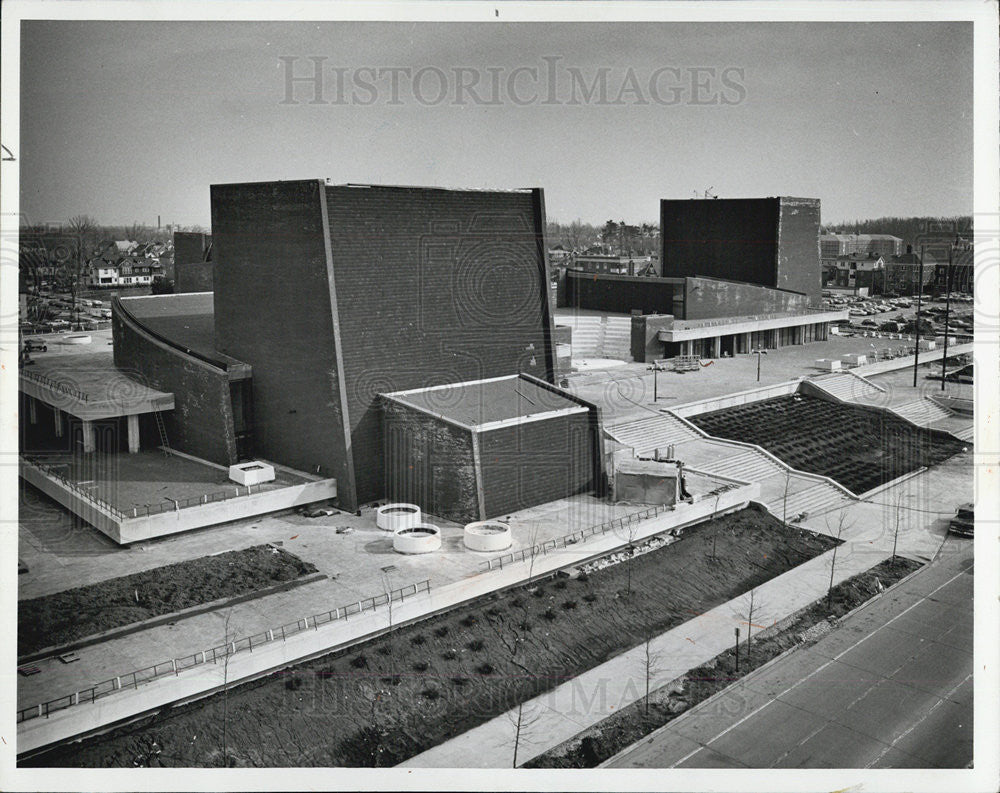 1969 Press Photo Krannert Center For Performing Arts At University Of Illinois - Historic Images