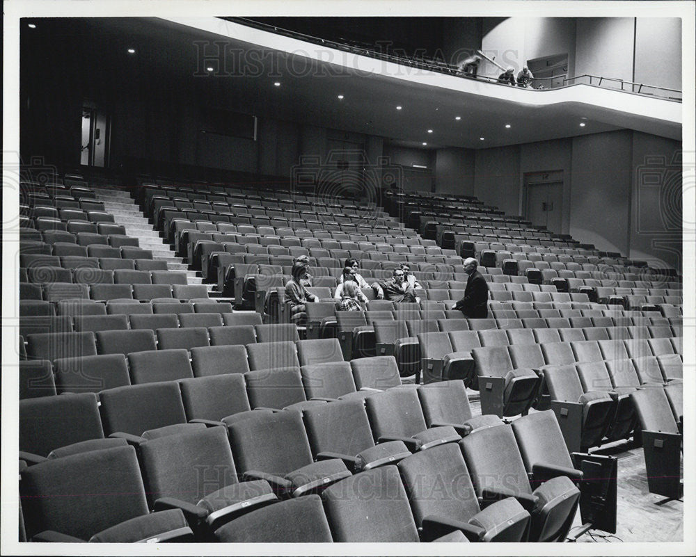 1969 Press Photo Festival Theater Interior Krannert Center Of Performing Arts - Historic Images