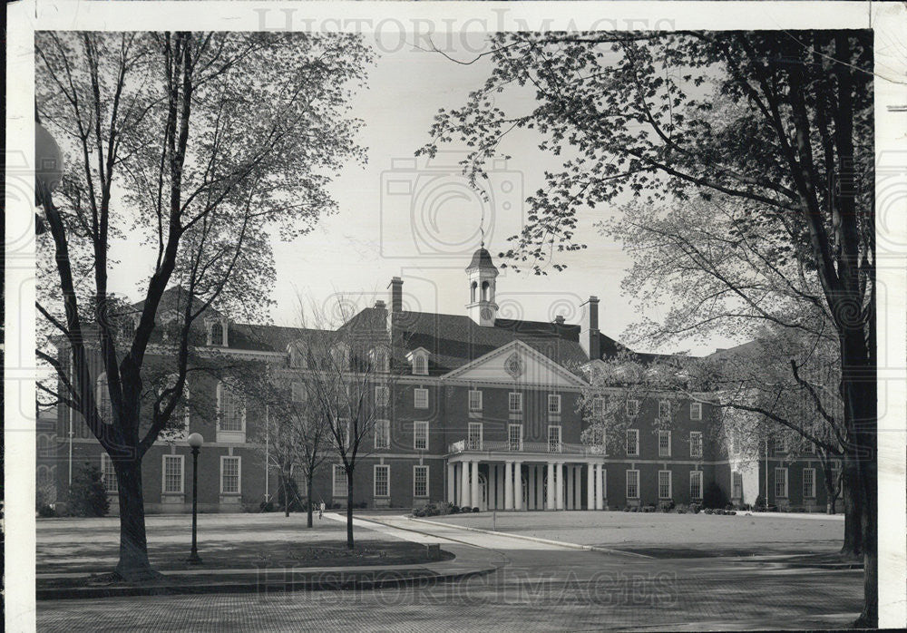 1941 Press Photo New University Of Illinois Union Building - Historic Images