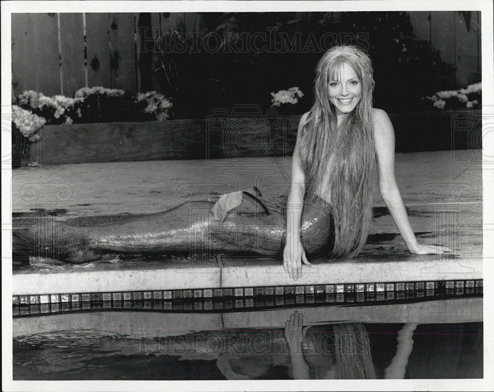 1988 Press Photo Amy Yesbeck Amrican Actress stars in &quot;Splash Too&quot; - Historic Images