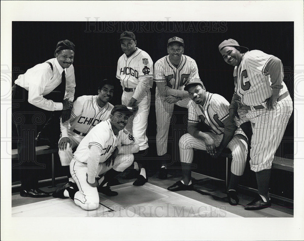 1993 Press Photo Alton Fitzgerald White Plays Jackie Robinson in The Wiz - Historic Images