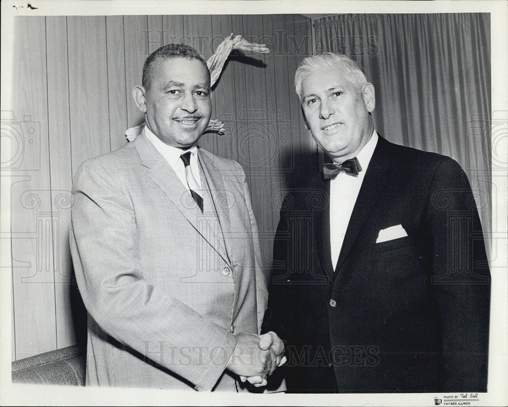 1965 Press Photo Bill Postweiler Commonwealth Edison Company Board Chairman - Historic Images