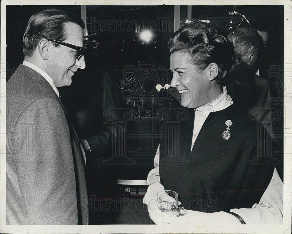 1969 Press Photo Miss Sylvia Porter - Historic Images