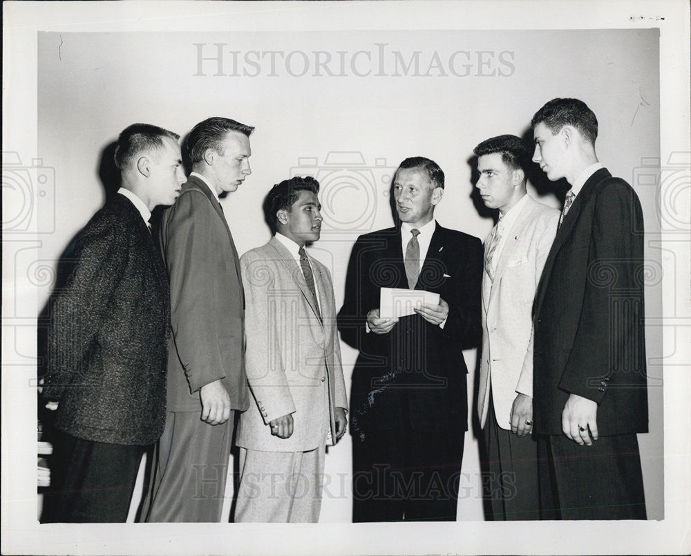 1956 Press Photo Important government figures when they were young - Historic Images