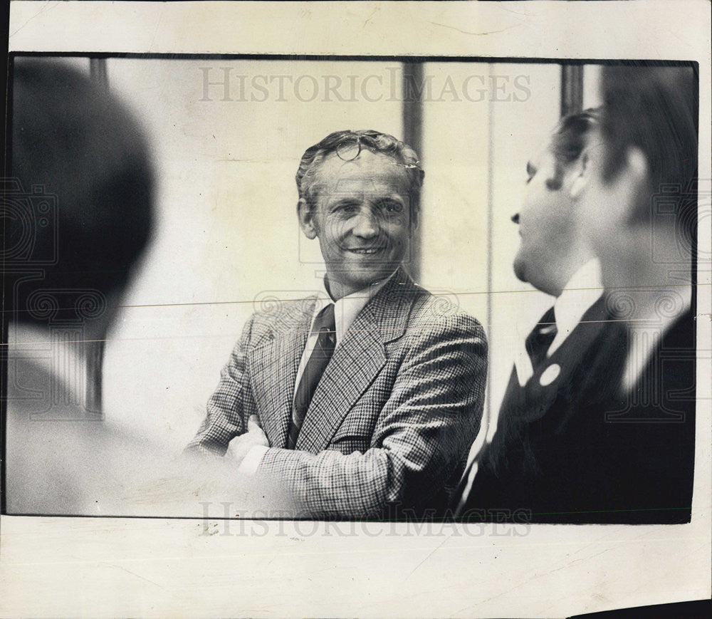 1972 Press Photo Sam Young candidate 10th district Congress - Historic Images