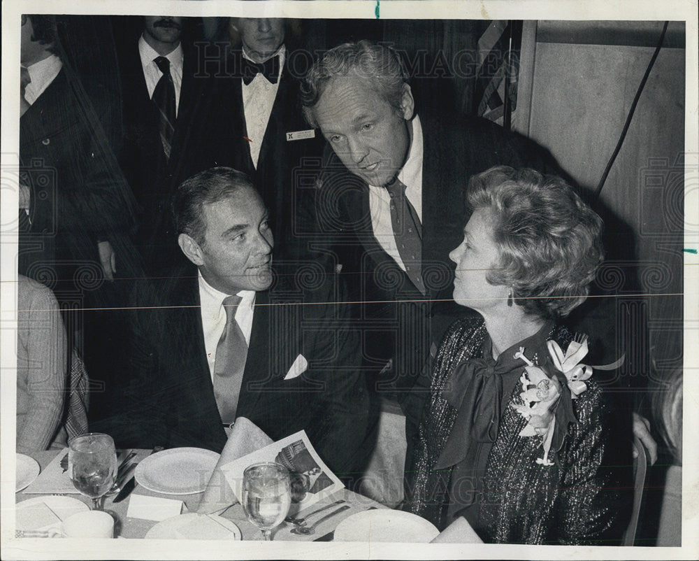 1973 Press Photo U.S. Rep. Samuel Young presidential aide Alexander Haig - Historic Images