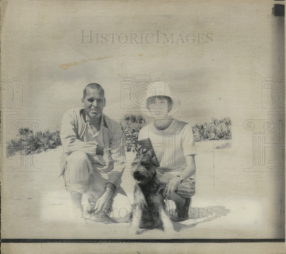 1967 Press Photo Mr &amp; Mrs Frederick Rambo with Barri - Historic Images