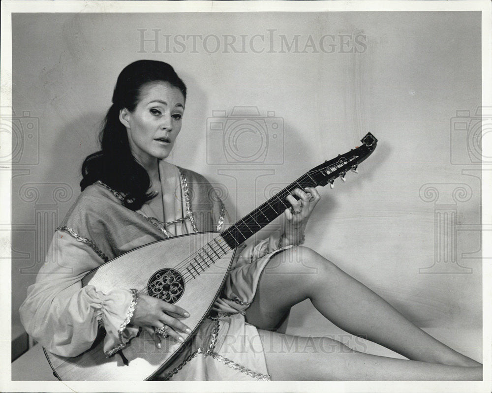 1967 Press Photo Faith Quabius in &quot;Becket&quot; - Historic Images