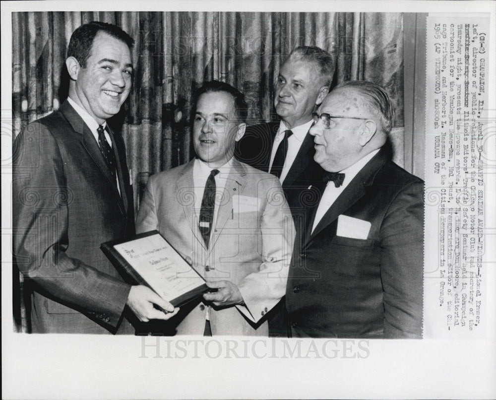 1965 Press Photo Lionel Kramer director Public Relations - Historic Images