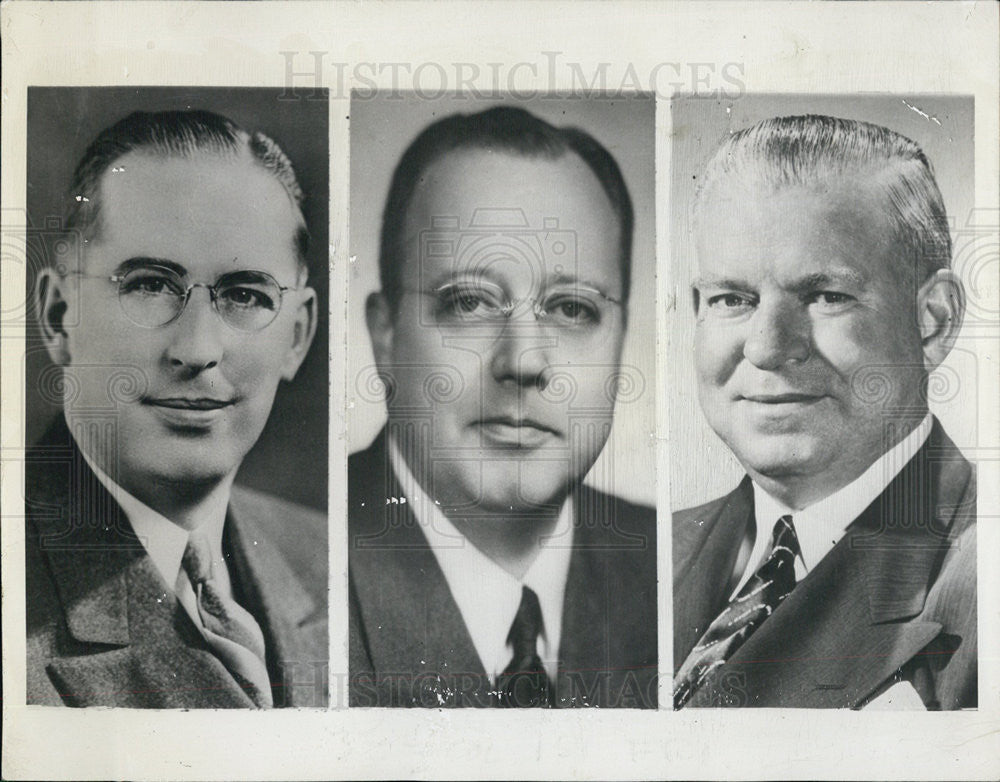 1945 Press Photo Jackson F Moore Sears Roebuck, and co. Officials - Historic Images