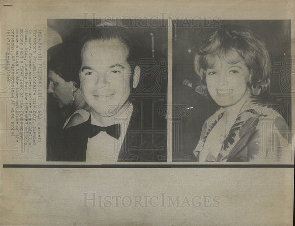 Russell Rhodes Firestone Russell Firestone Jr. Millionaire tire heir marriage 1968 Vintage Press ...