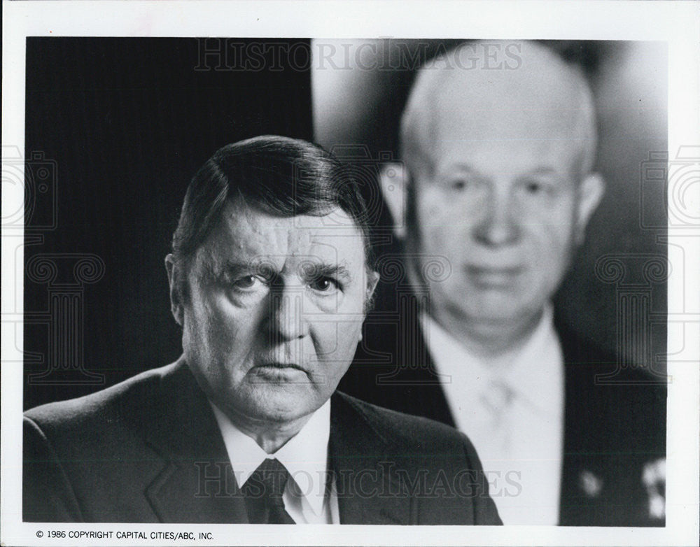 1986 Press Photo Rod Steiger/American Actor - Historic Images